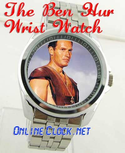 ben hur bloopers wrist watch